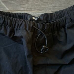 Vans Black Elastic Waist Pans